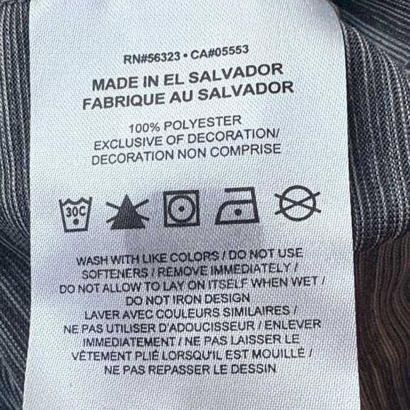 Nike Men's DryFit Heathered Gray Short Sleeve Tee | Size L - Picture 8 of 10